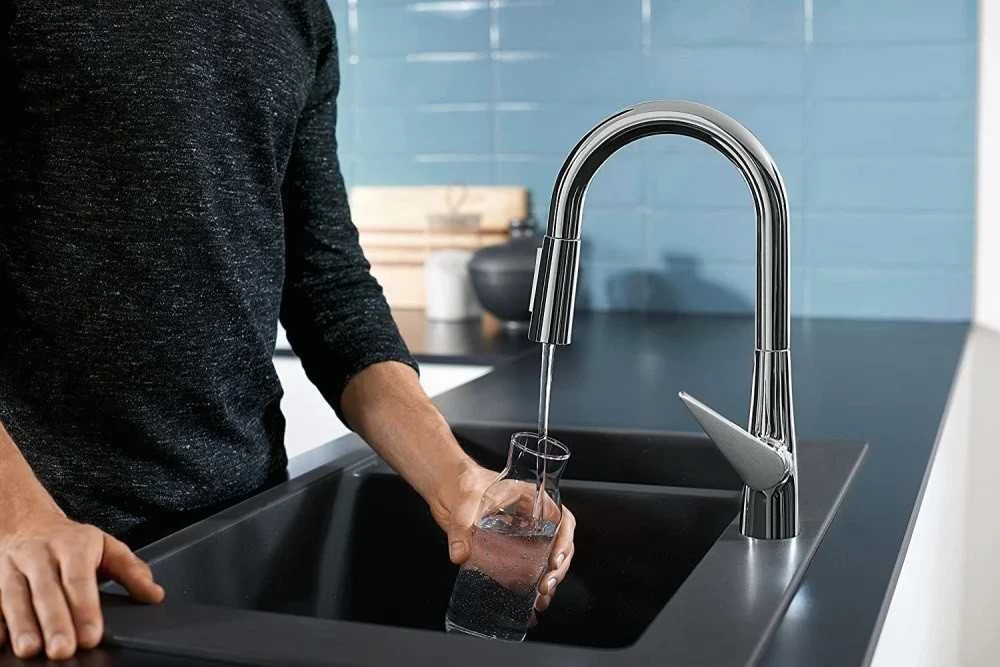 Virtuvinis maišytuvas su ištraukiama žarna Hansgrohe Talis M51 72817000