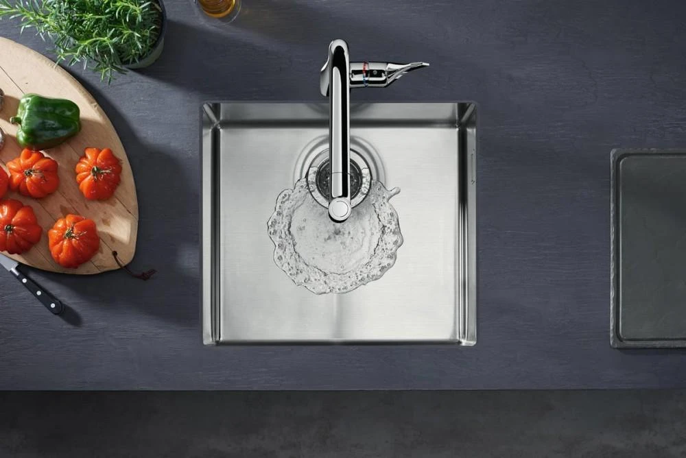 Virtuvinis maišytuvas su ištraukiama žarna Hansgrohe Metris Select M71 73802800