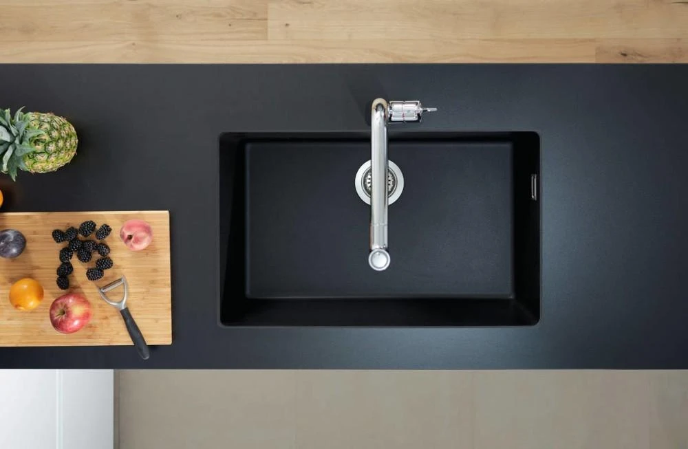 Virtuvinis maišytuvas su ištraukiama žarna Hansgrohe Metris Select M71 73802800