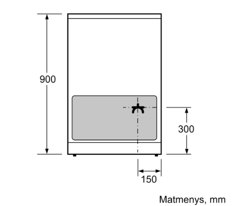 Bosch HLT59E020U Serija 6, Laisvai statoma indukcinė viryklė, Balta