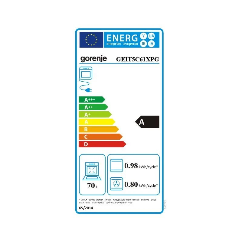Gorenje Viryklė BURNING GEIT5C61XPG