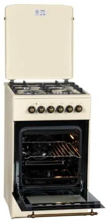 Viryklė MPM MPM-56-KRM-14 Gas/electric cooker Kreminis