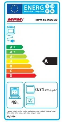 Viryklė MPM MPM-53-KEC-30