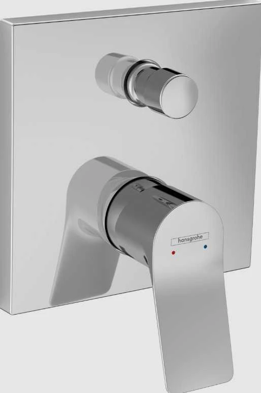 Hansgrohe iebūvējamā dušas/vannas maisītāja Vivenis virsapmetuma daļa, hroms
