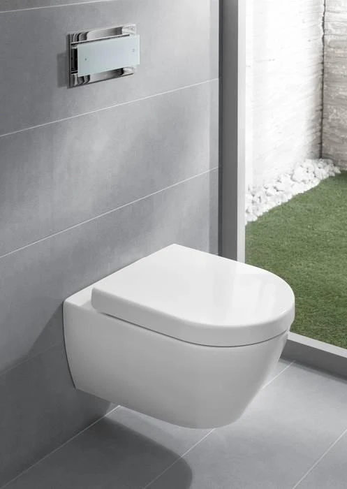 Villeroy & Boch WC dangtis Subway 2.0 unitazams su lėtu nusileidimu, 9M68S101