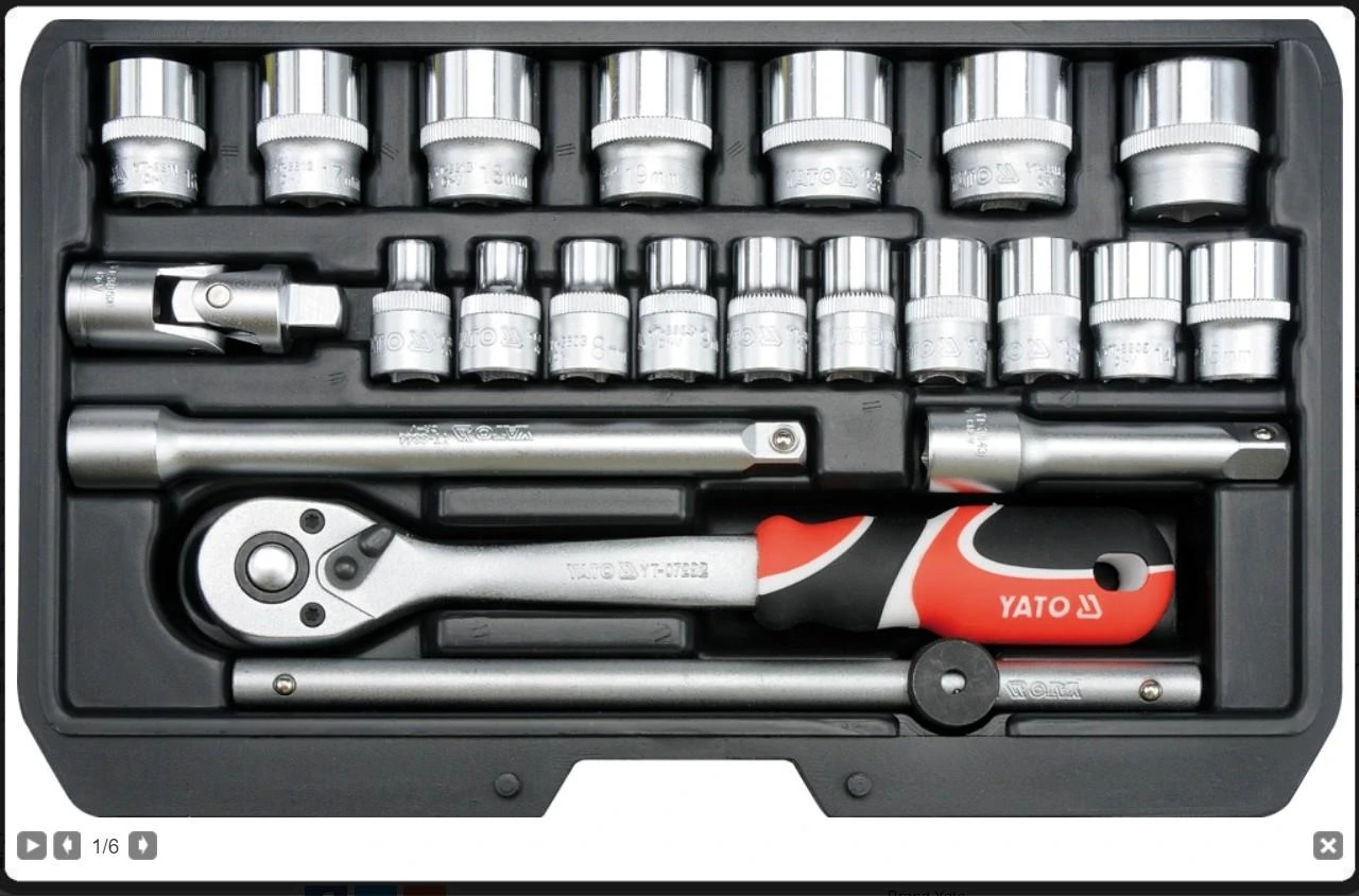 Yato Įrankių komplektas YT-38561 / 22 vnt.