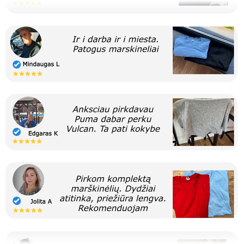 Vulcan marškinėliai aprašymas - Prekės nuotrauka