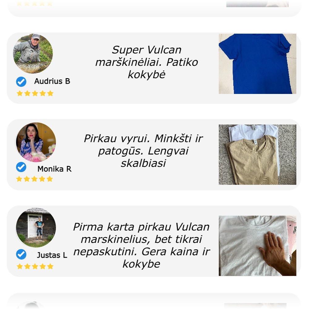 Vulcan marškinėliai aprašymas - Prekės nuotrauka