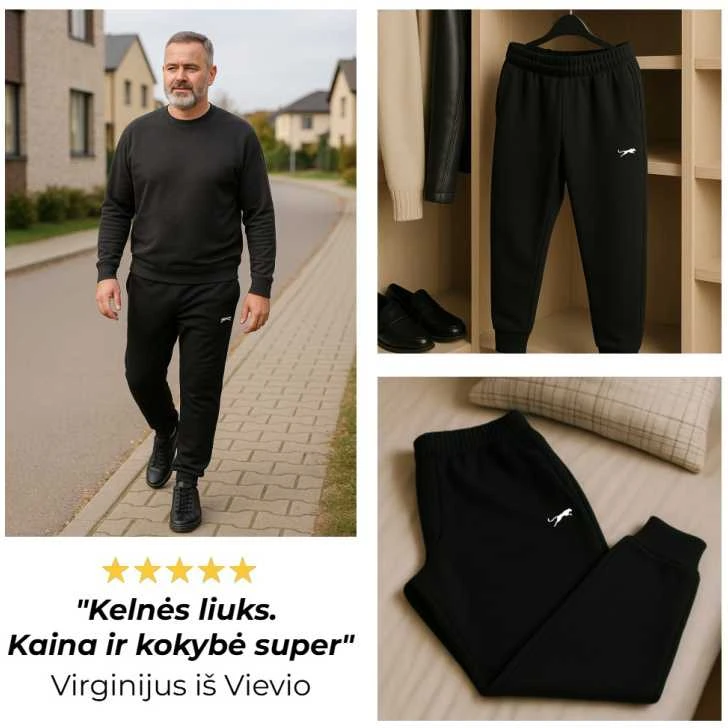 Jaguar kelnės (šiltos)