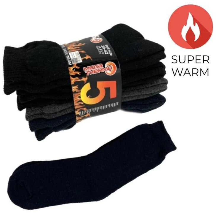 MegaThermo kojinės 5 poros (43-47)