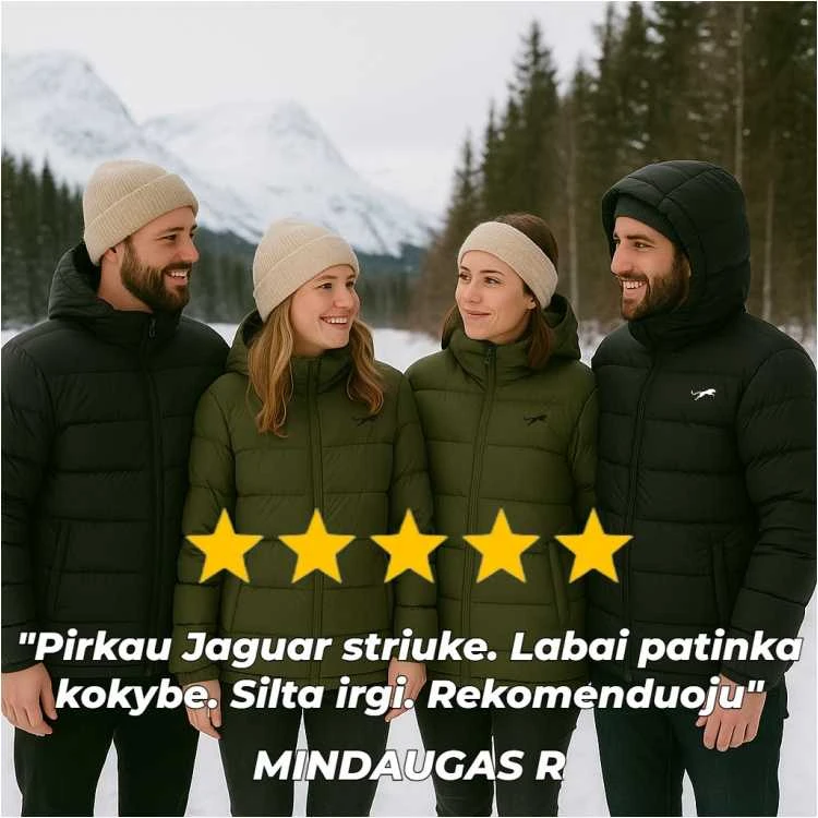 Šilta Jaguar žieminė striukė