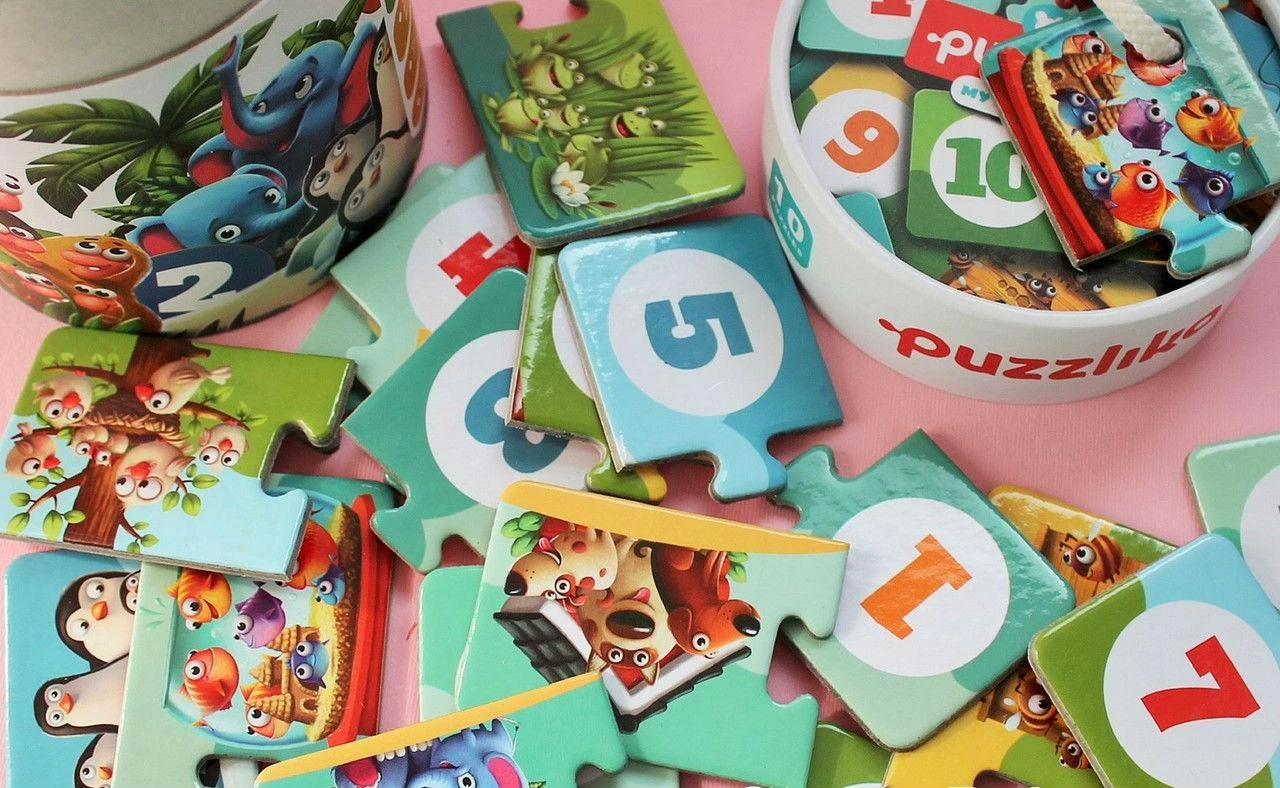 Levenya Dėlionė patiems mažiausiems Puzzlika MANO DRAUGAI, 20 didelių detalių