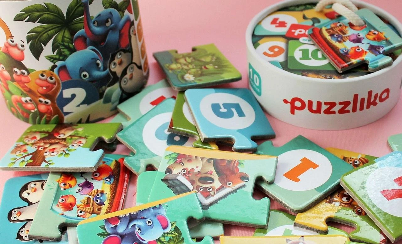 Levenya Dėlionė patiems mažiausiems Puzzlika MANO DRAUGAI, 20 didelių detalių