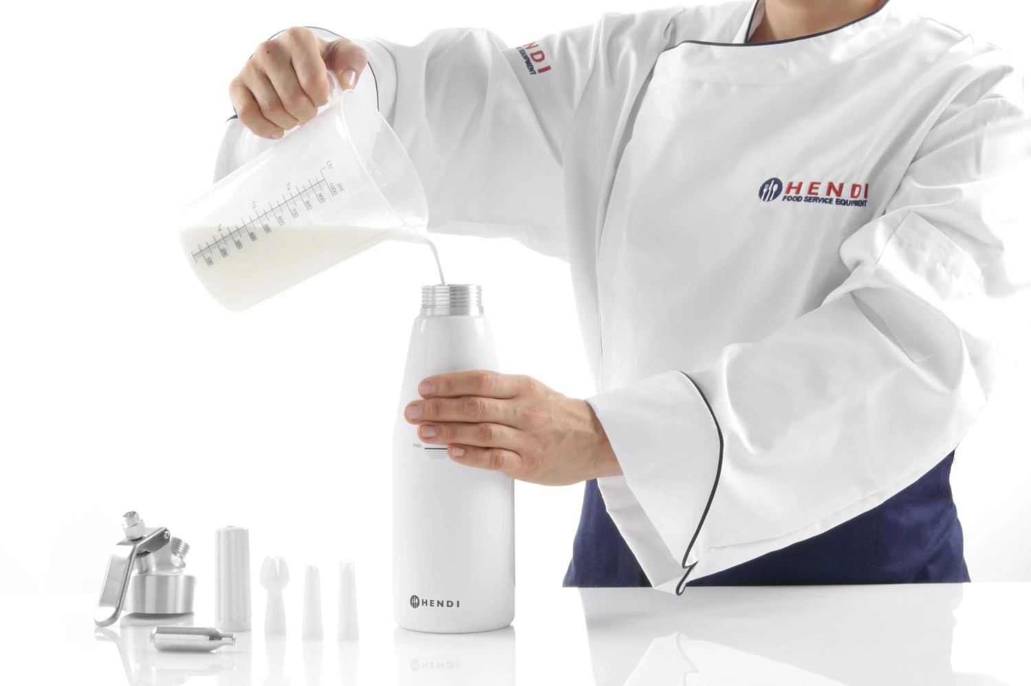 Plakiklis Hendi Sifonas 1l grietinėlei plakti KITCHEN LINE