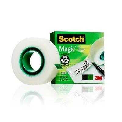 Lipni juostelė 3M Scotch Magic Invisible 810, 19 mm x 33 m