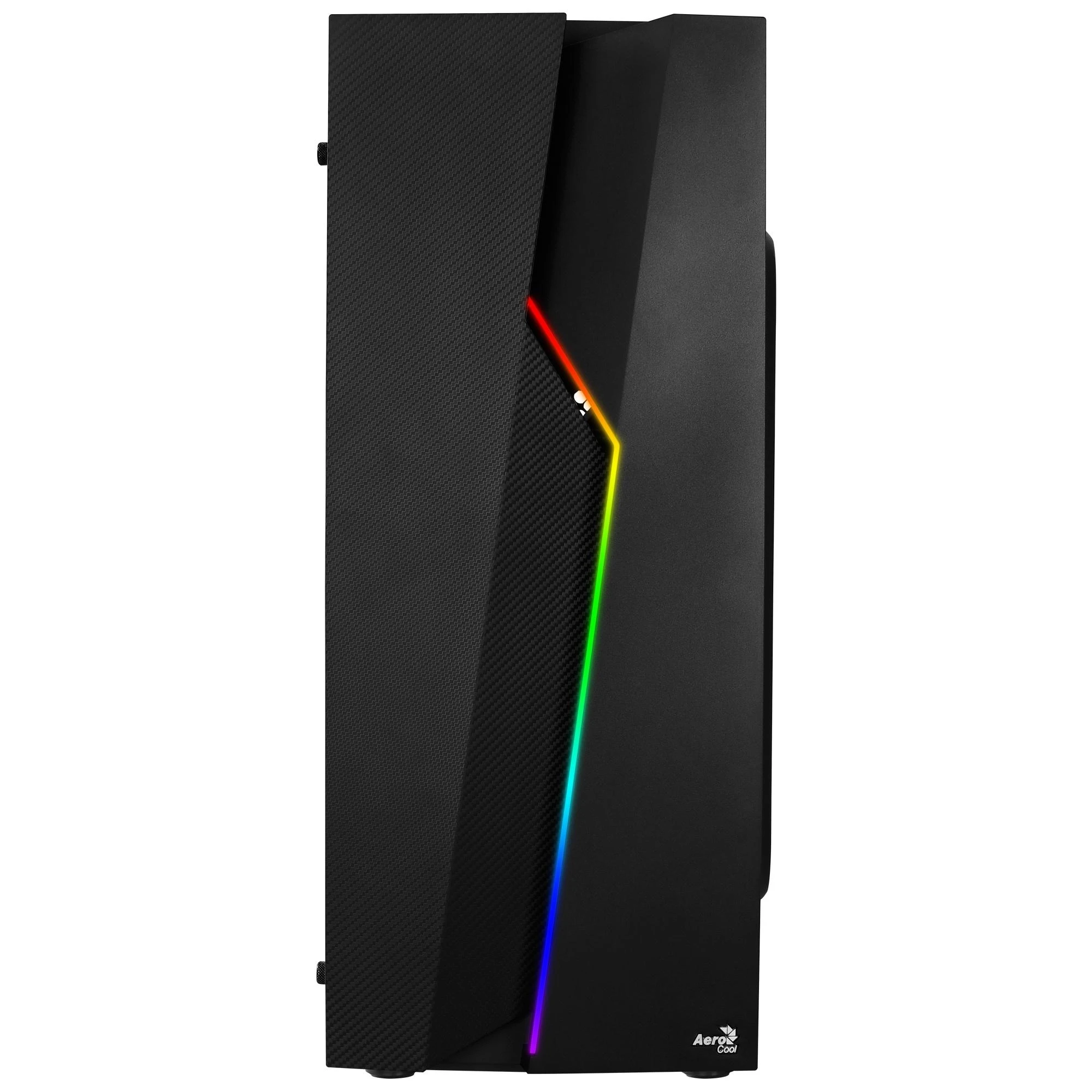 AEROCOOL AEROPGSBOLT-BK-RGB PC dėklas ATX Aerocool BOLT RGB USB 3.0 - 1x120mm Juodas FAN
