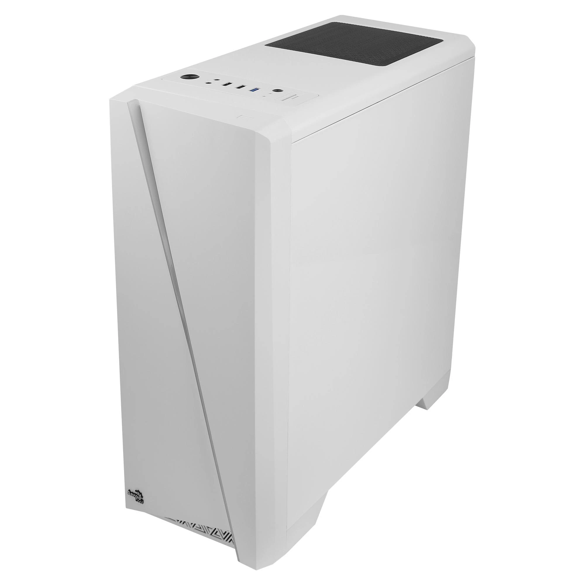AEROCOOL AEROPGSCYLON-WH PC dėklas ATX be maitinimo šaltinio Aerocool CYLON RGB - USB3.0 Baltas