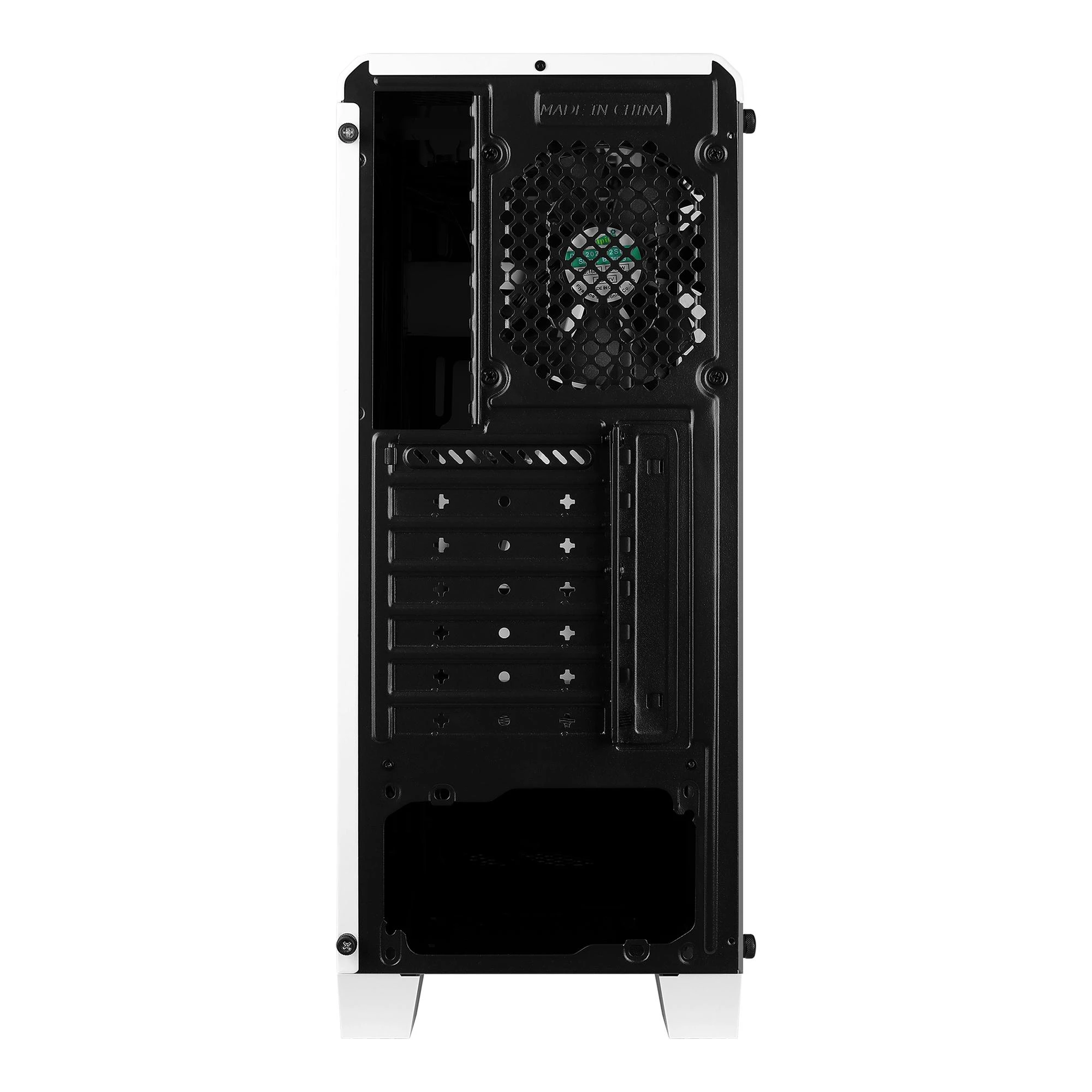 AEROCOOL AEROPGSCYLON-WH PC dėklas ATX be maitinimo šaltinio Aerocool CYLON RGB - USB3.0 Baltas