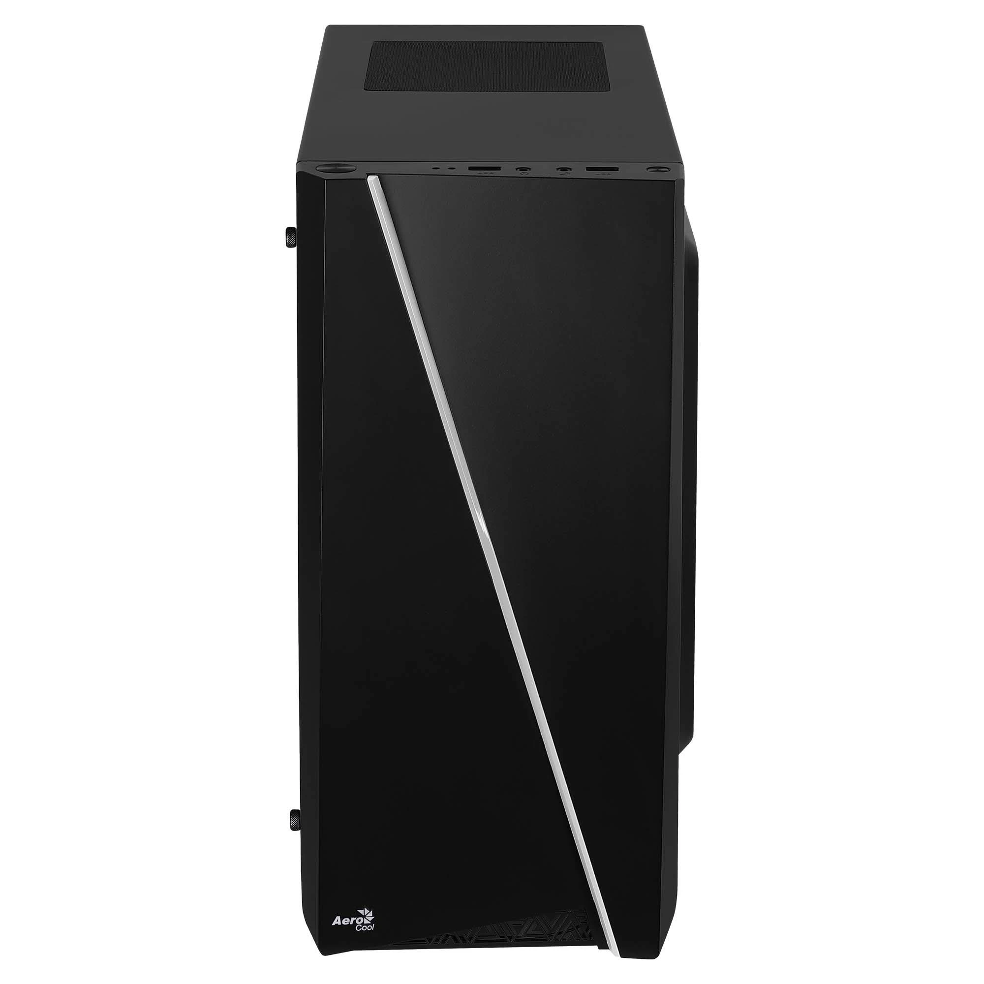 AEROCOOL AEROPGSCYLONMINI-BK PC dėklas Micro-ATX be maitinimo šaltinio Aerocool CYLON MINI RGB - USB3.0