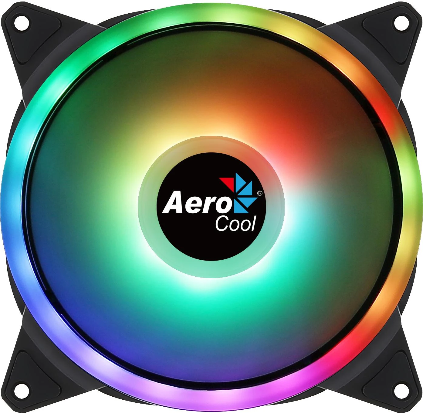 Aerocool Duo 14 Kompiuterio korpusui Ventiliatorius 14 cm Juoda