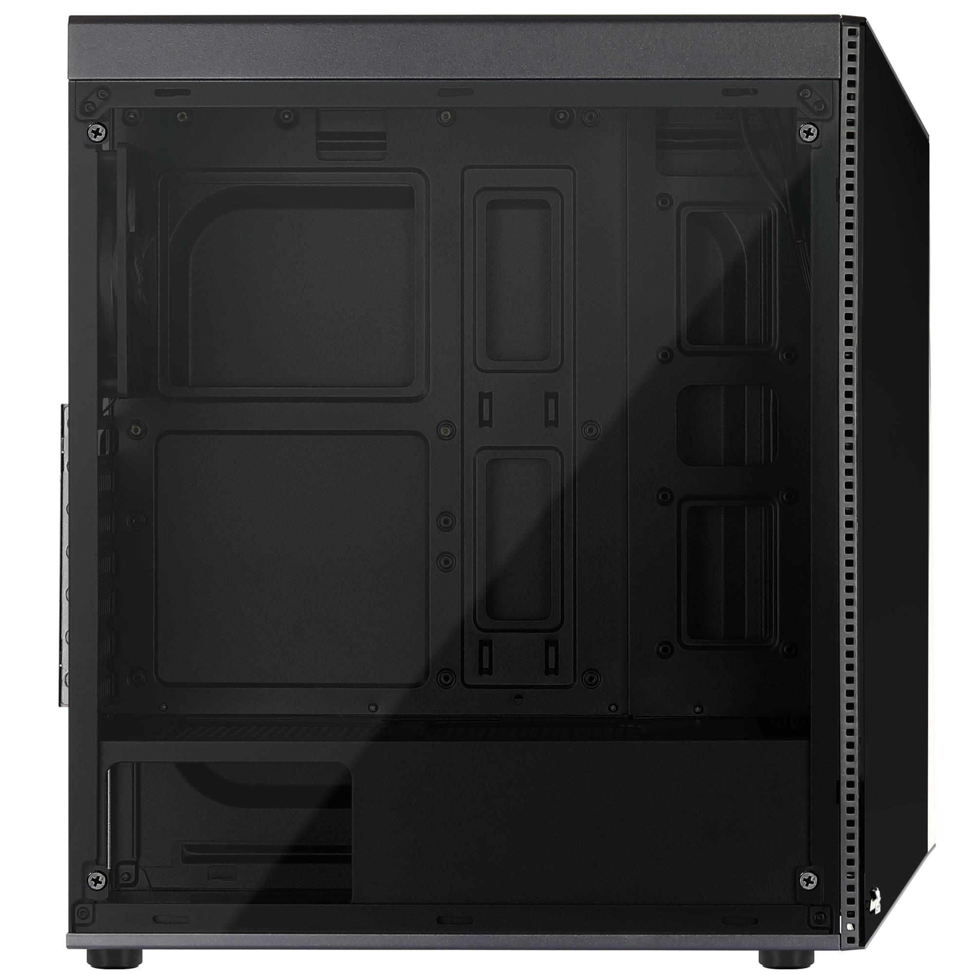 Korpusas Aerocool PGS SHARD RGB AEROPGSSHARDRGB-BK (ATX, Micro ATX, Mini ATX, juodos spalvos)