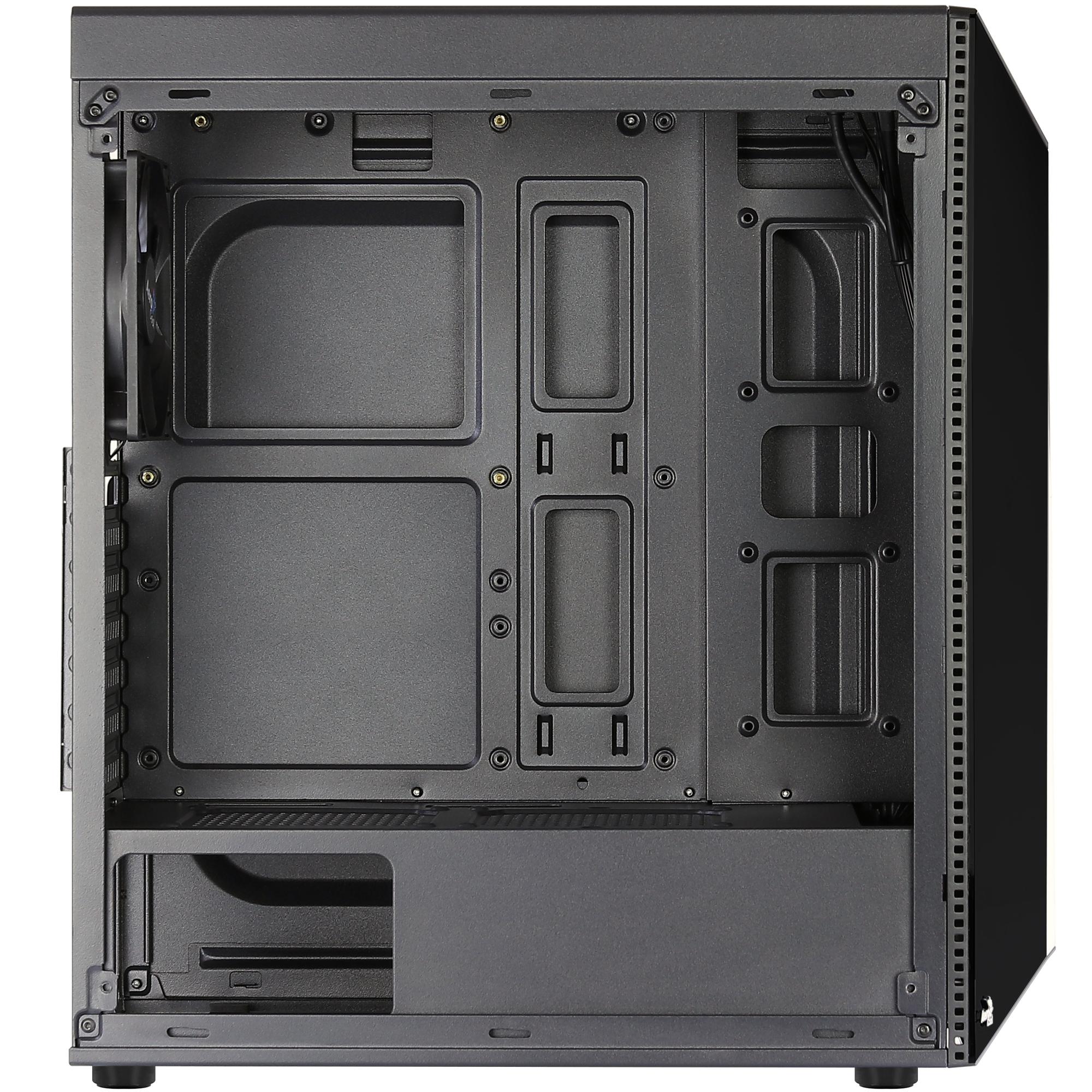 Korpusas Aerocool PGS SHARD RGB AEROPGSSHARDRGB-BK (ATX, Micro ATX, Mini ATX, juodos spalvos)