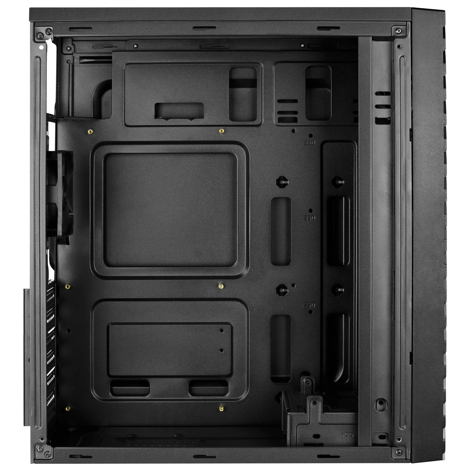 AEROCOOL AEROPGSSTREAK-A-BKRG kompiuterio dėklas ATX Aerocool STREAK RGB USB 3.0 – DVIGUBA RGB JUOSTA 1x80mm VENTILIATORIUS