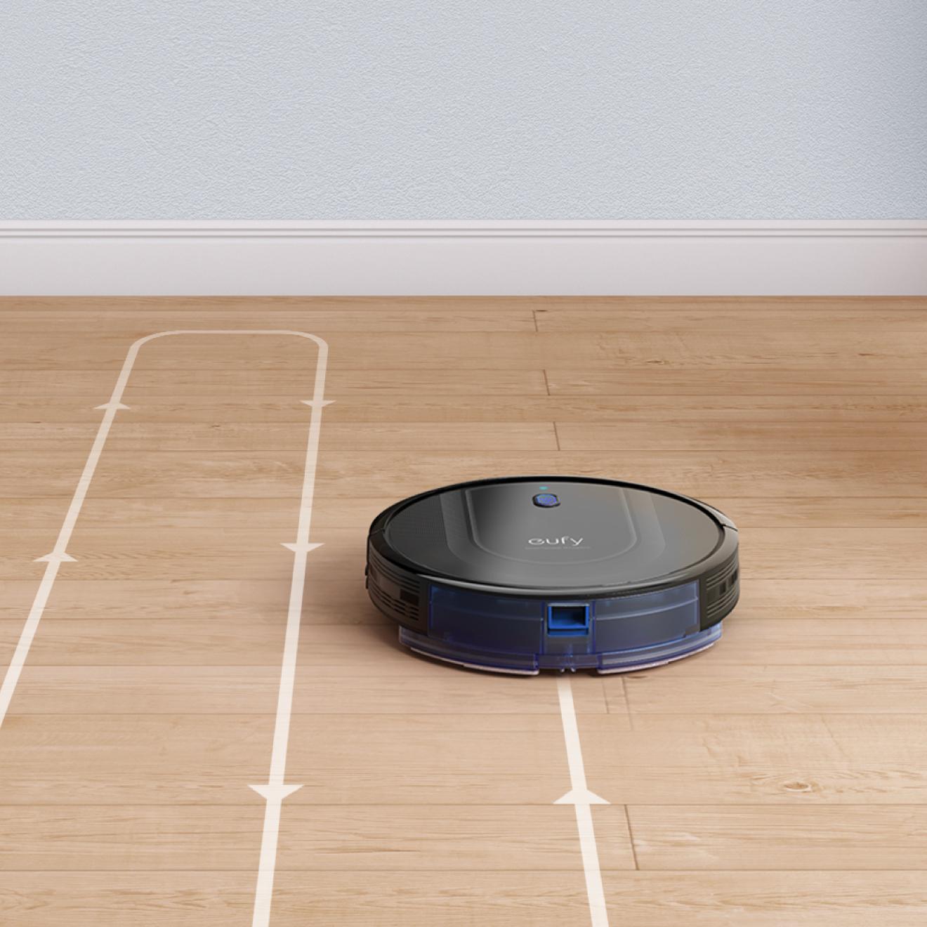 Dulkių siurblys - robotas Eufy RoboVac G10 Hybrid, Juodas | Varle.lt
