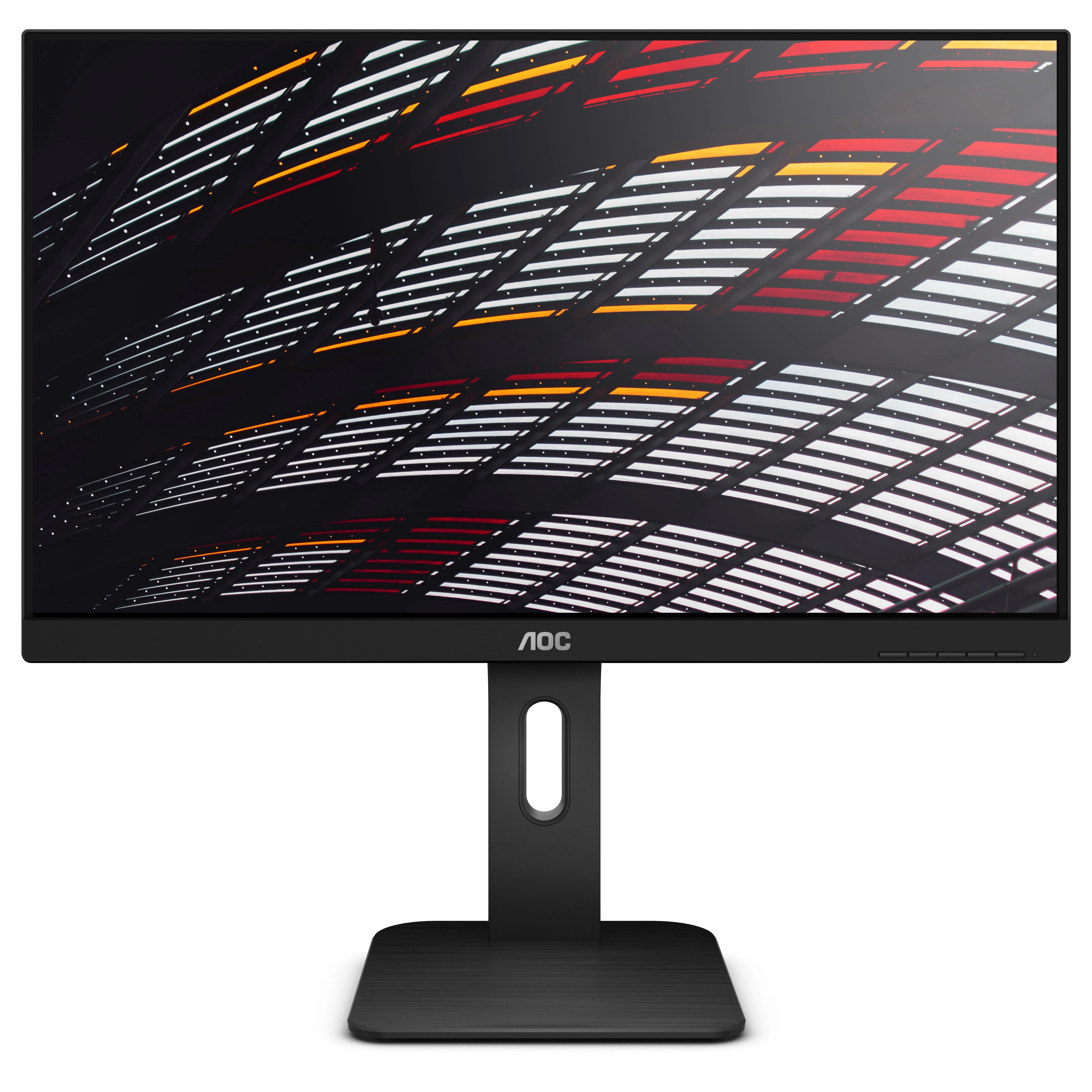 Monitorius AOC X24P1 (24", IPS/PLS, 1920x1200, DisplayPort, HDMI, VGA, juodos spalvos)