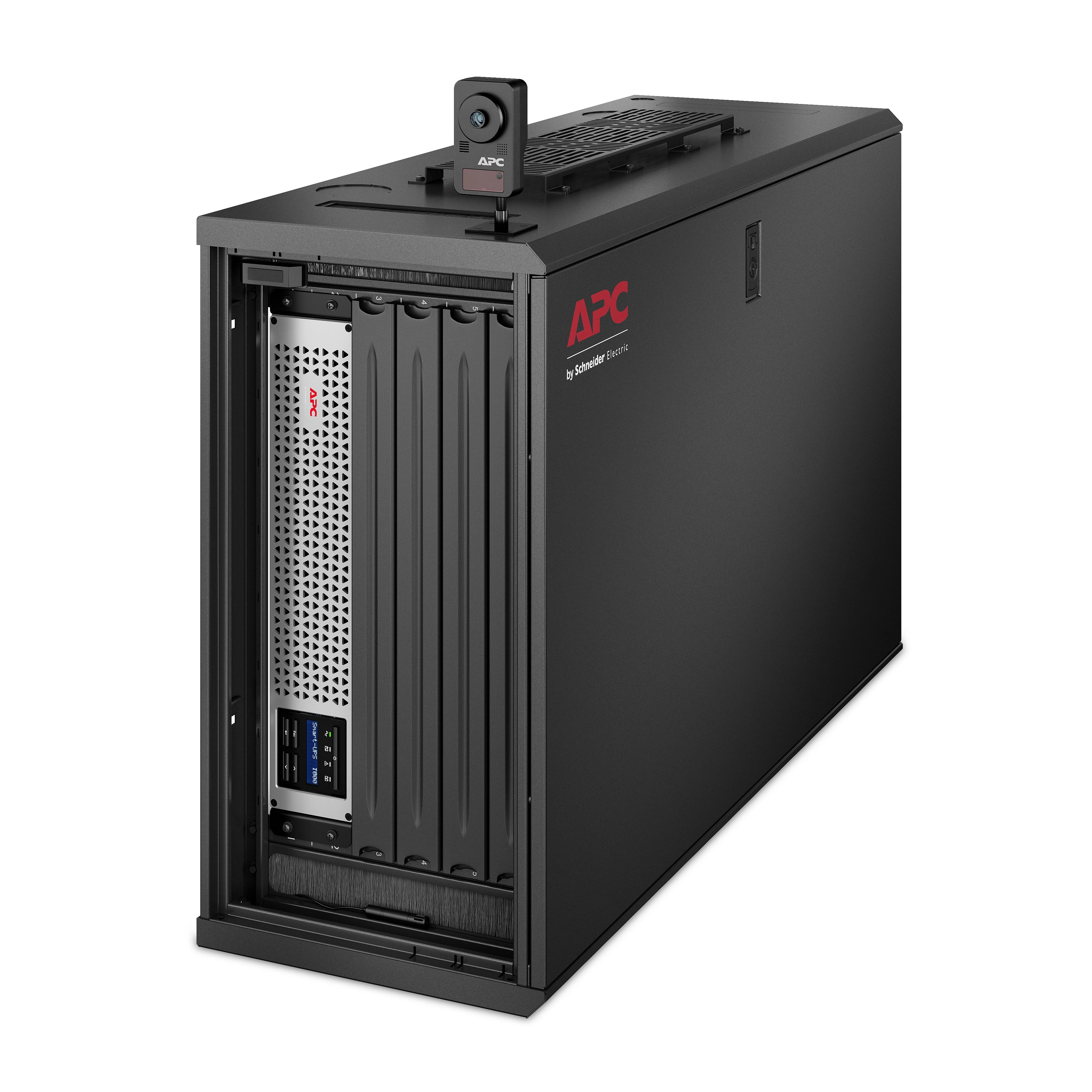 Apc NETSHELTER WX 6U ŽEMO PROFILIŲ SIENOS MONTAVIMAS 230V VENTILIATORIAI