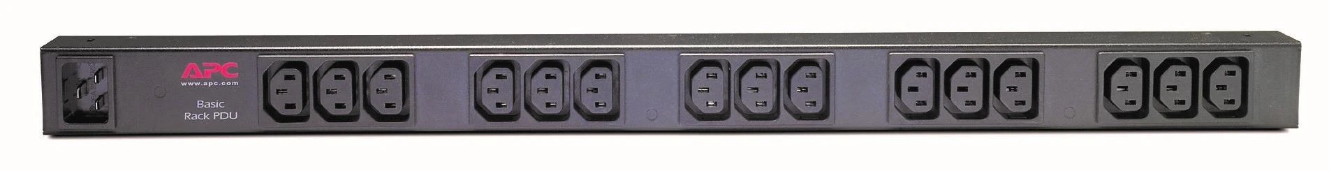 APC Basic Rack PDU AP9572 maitinimo paskirstymo įrenginys 0U Juoda 15 AC išvestis(ys / čių)