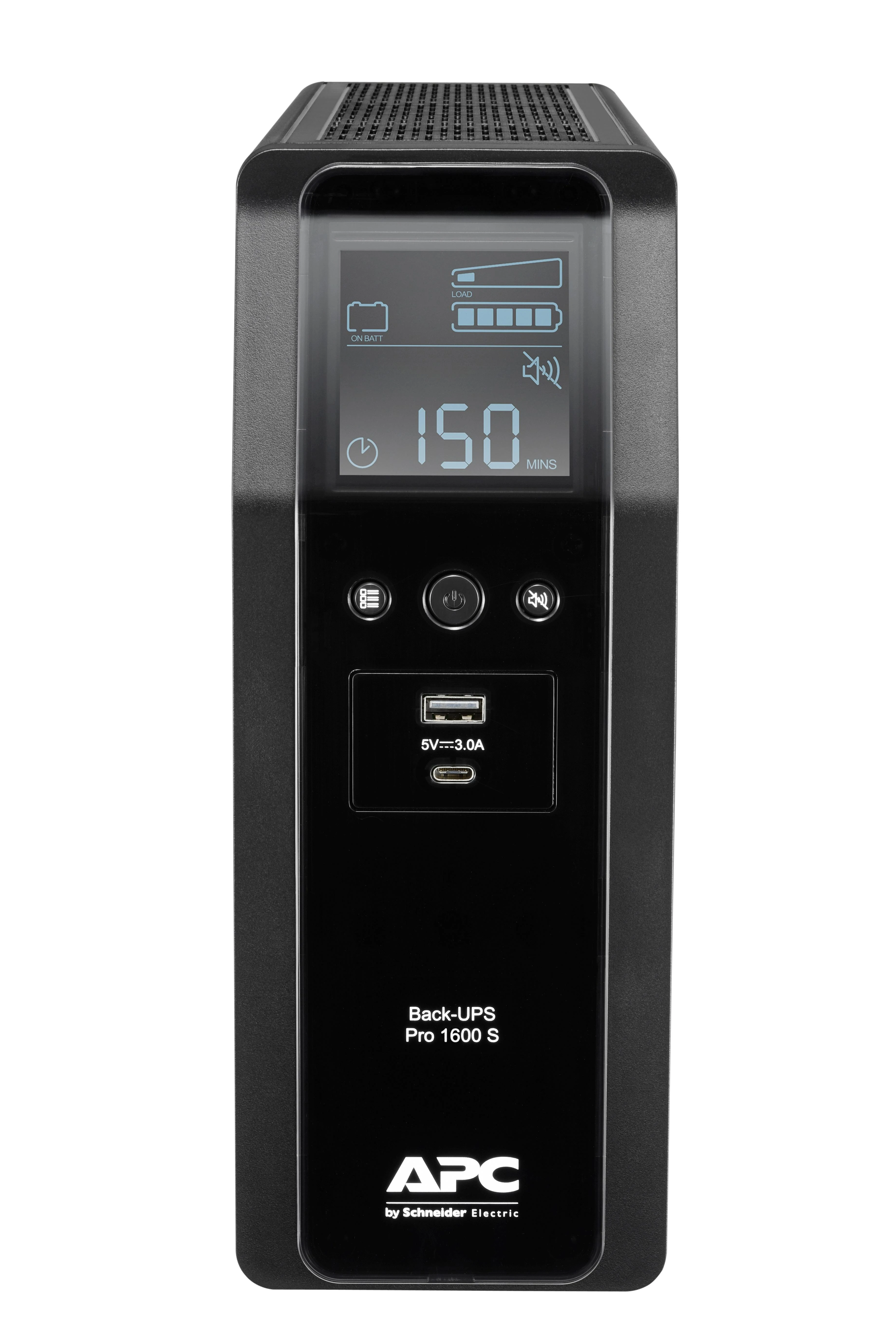 APC BACK UPS PRO BR 1600VA, SINEWAVE, 8 OUTLETS, AVR, LCD SĄSAJA