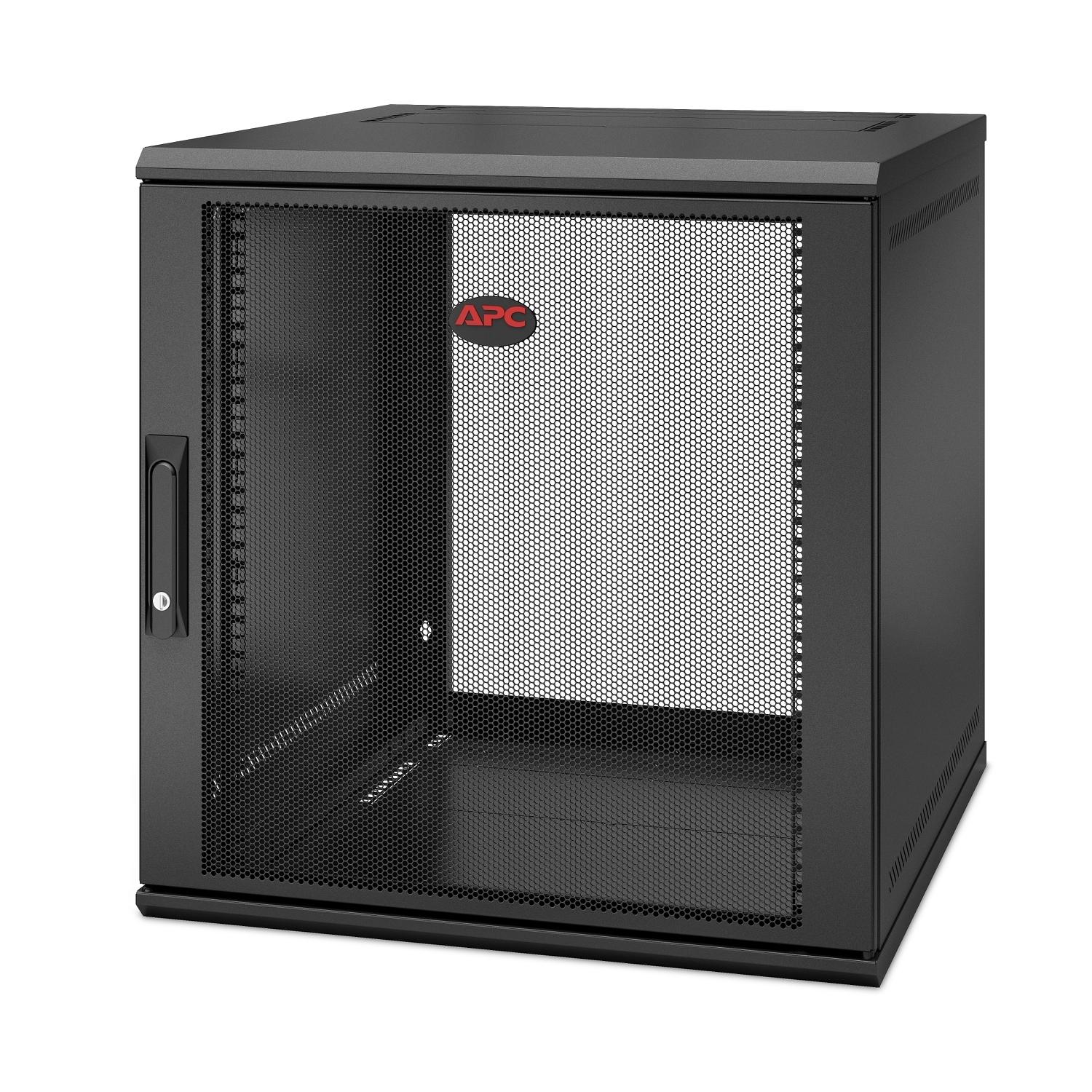 Muzikinis centras APC NETSHELTER WX 12U 600 mm GYLIUS VIENO ŠARSNIU ANT SIENOS DĖMESIO