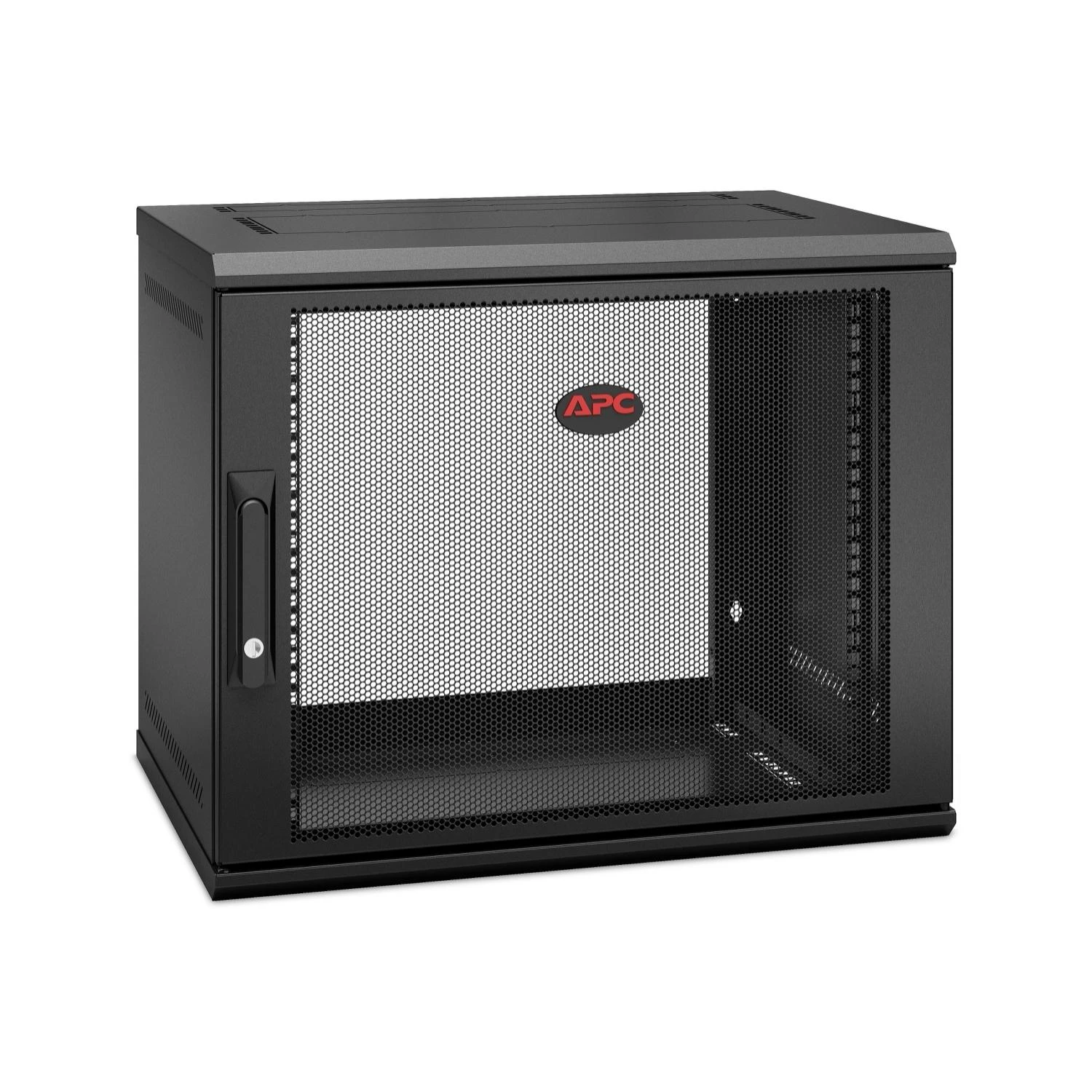 APC NETSHELTER WX 9U 400 mm GYLIS, VIENO ŠARSNIU ANT SIENOS Tvirtinamas gaubtas