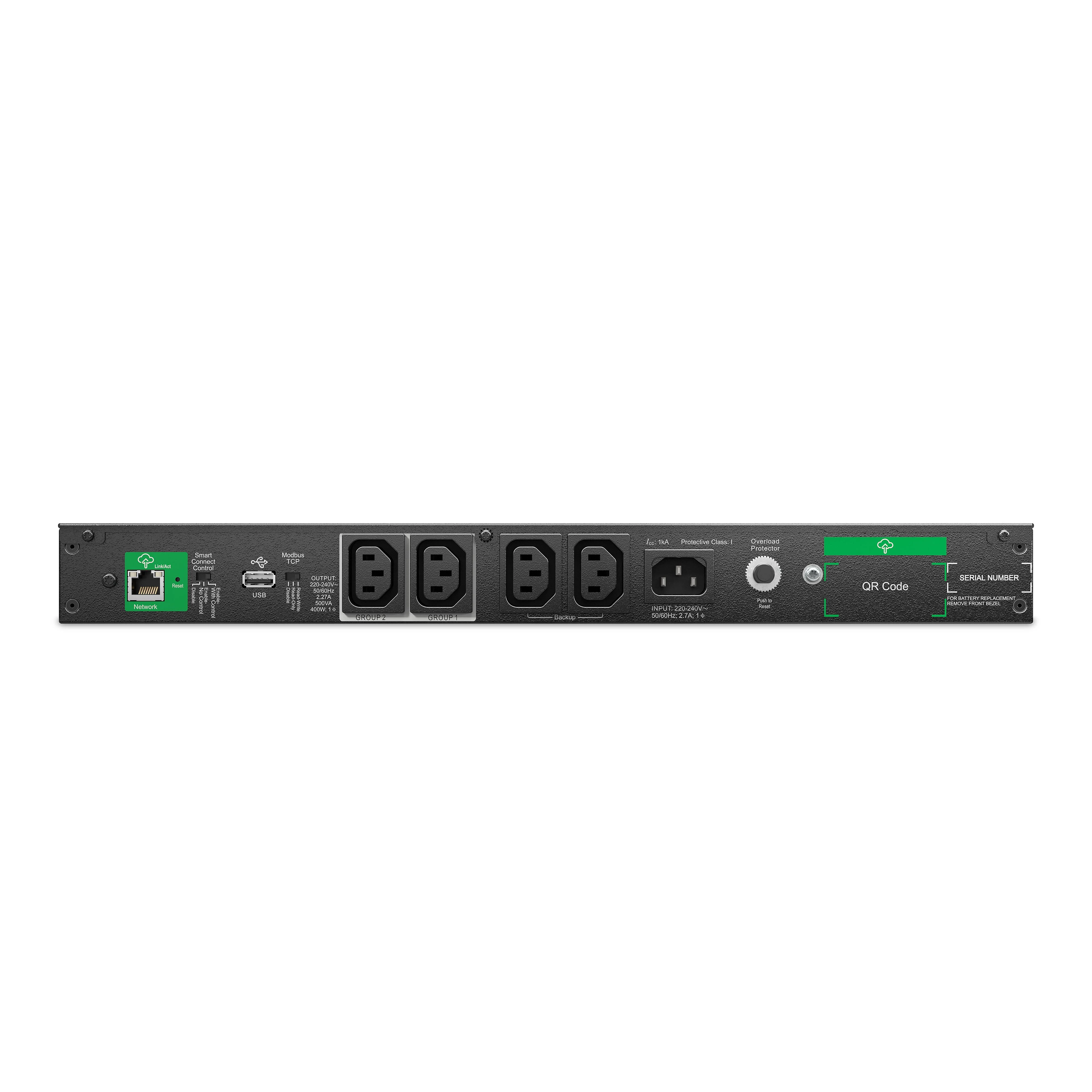 APC SMART-UPS C LITHIUM ION, SHORT DEPTH 500VA, 230V WITH SMARTCONNECT