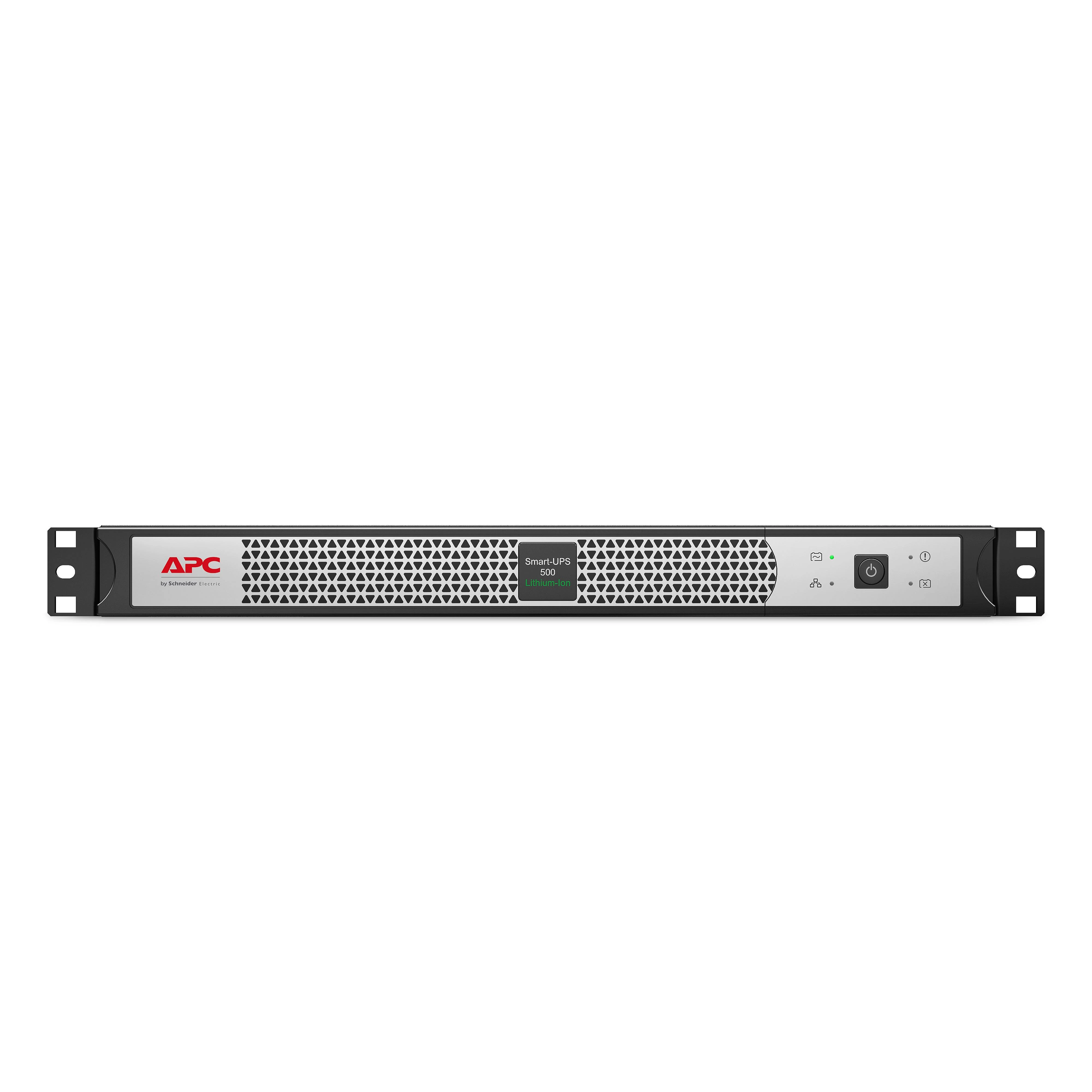 APC SMART-UPS C ličio jonų, TRUMPAS GYLIS 500VA, 230V SU TINKLO KORTELĖ