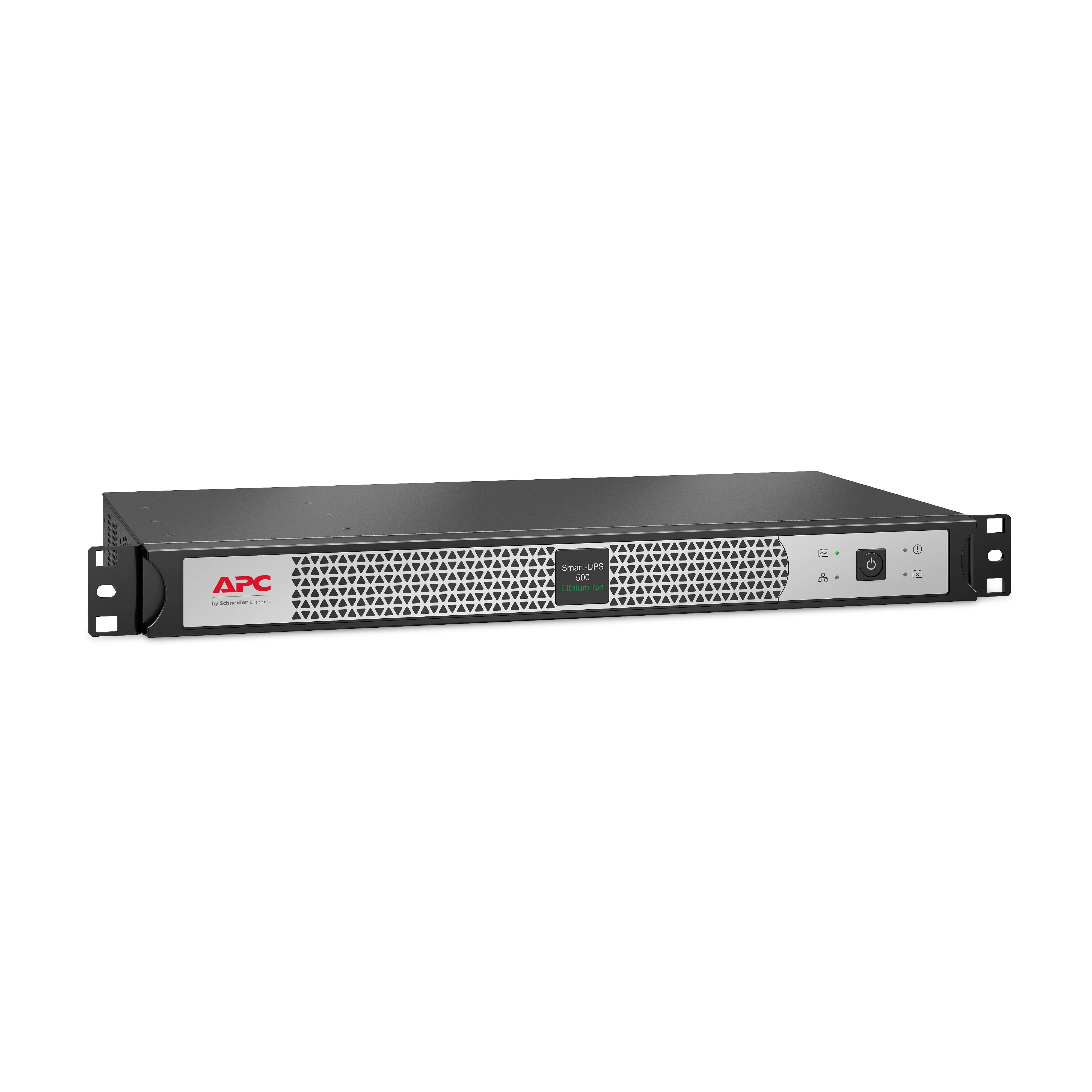 APC SMART-UPS C ličio jonų, TRUMPAS GYLIS 500VA, 230V SU TINKLO KORTELĖ