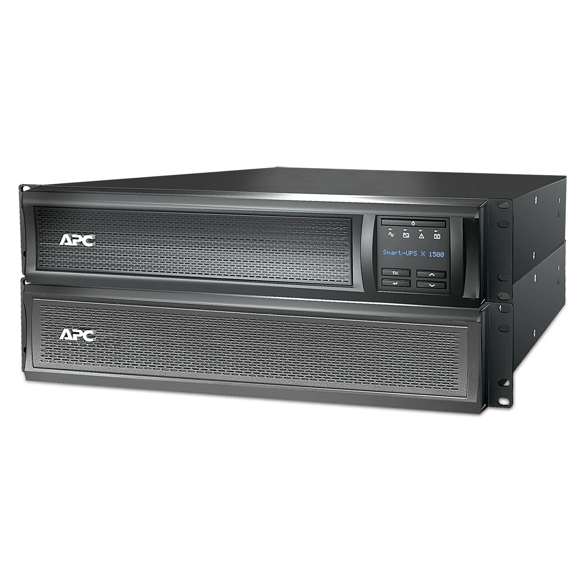 <b>APC Smart-UPS X 1500VA Rack/Tower LCD 230V su tinklo kortele</b>