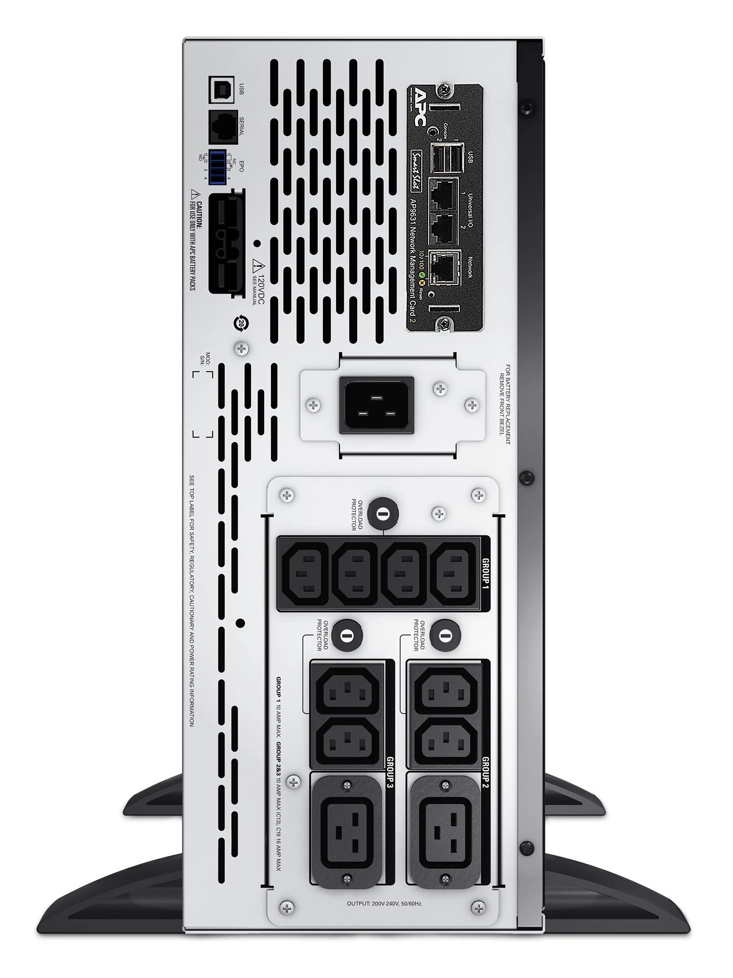 APC Smart-UPS nepertraukiamo maitinimo resursai (UPS) „Line-Interactive“ 3000 VA 2700 W 10 AC išvestis(ys / čių)