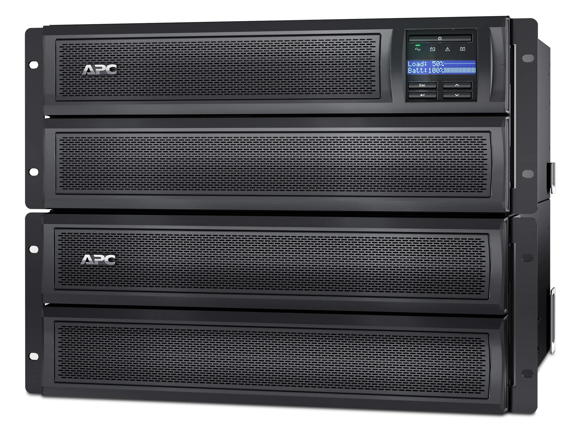 APC SMART-UPS X 3000VA TRUMPOJI GYLIS BOKŠTAS / stelažas Kabrioletinis LCD 200-240V