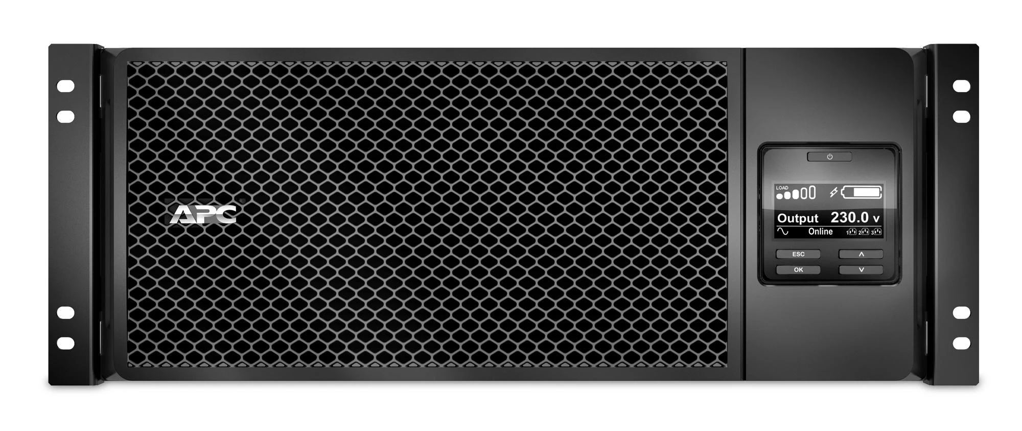 APC Smart-UPS On-Line nepertraukiamo maitinimo resursai (UPS) Dviguba konversija (prisijungus) 6000 VA 6000 W 10 AC išvestis(ys / čių)