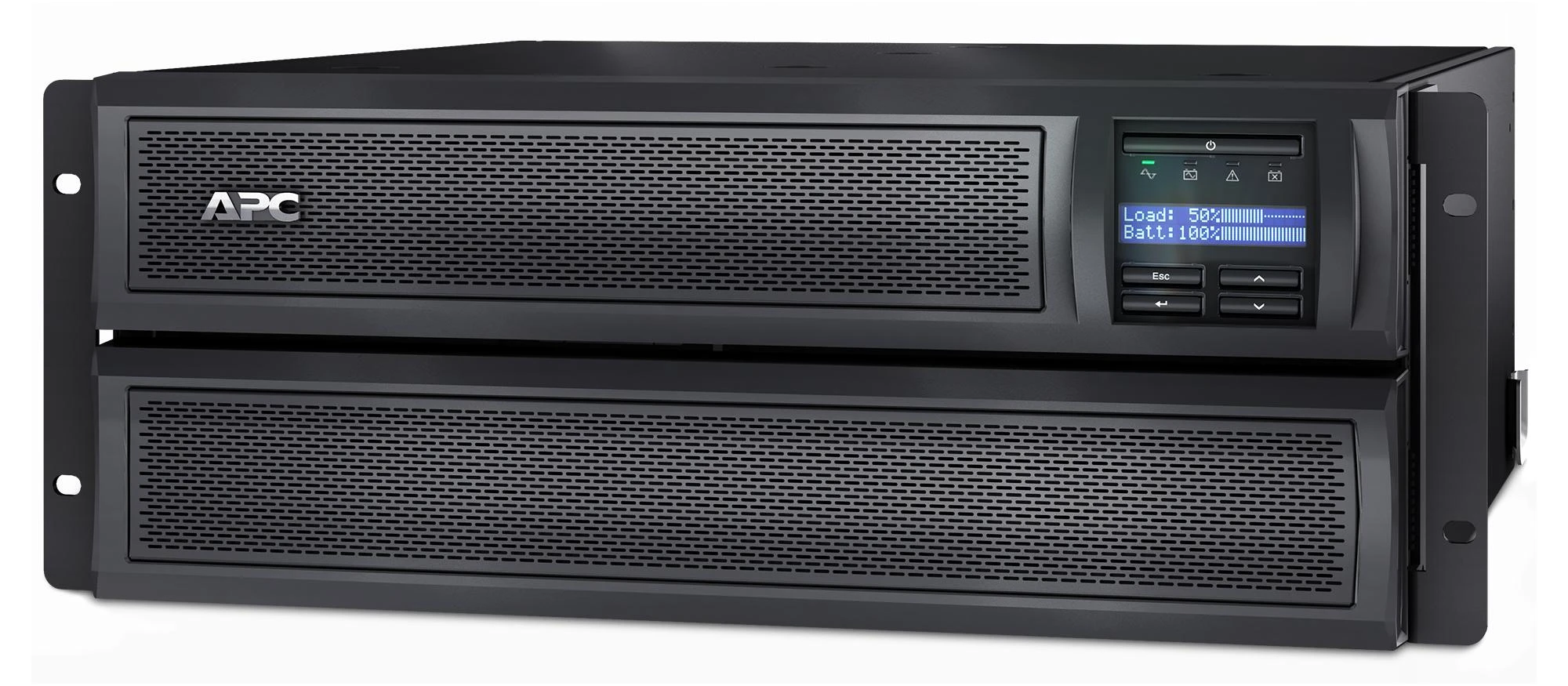 APC Smart-UPS X 2200VA Short Gylis Tower/Rack Convertible LCD 200-240V su tinklo kortele