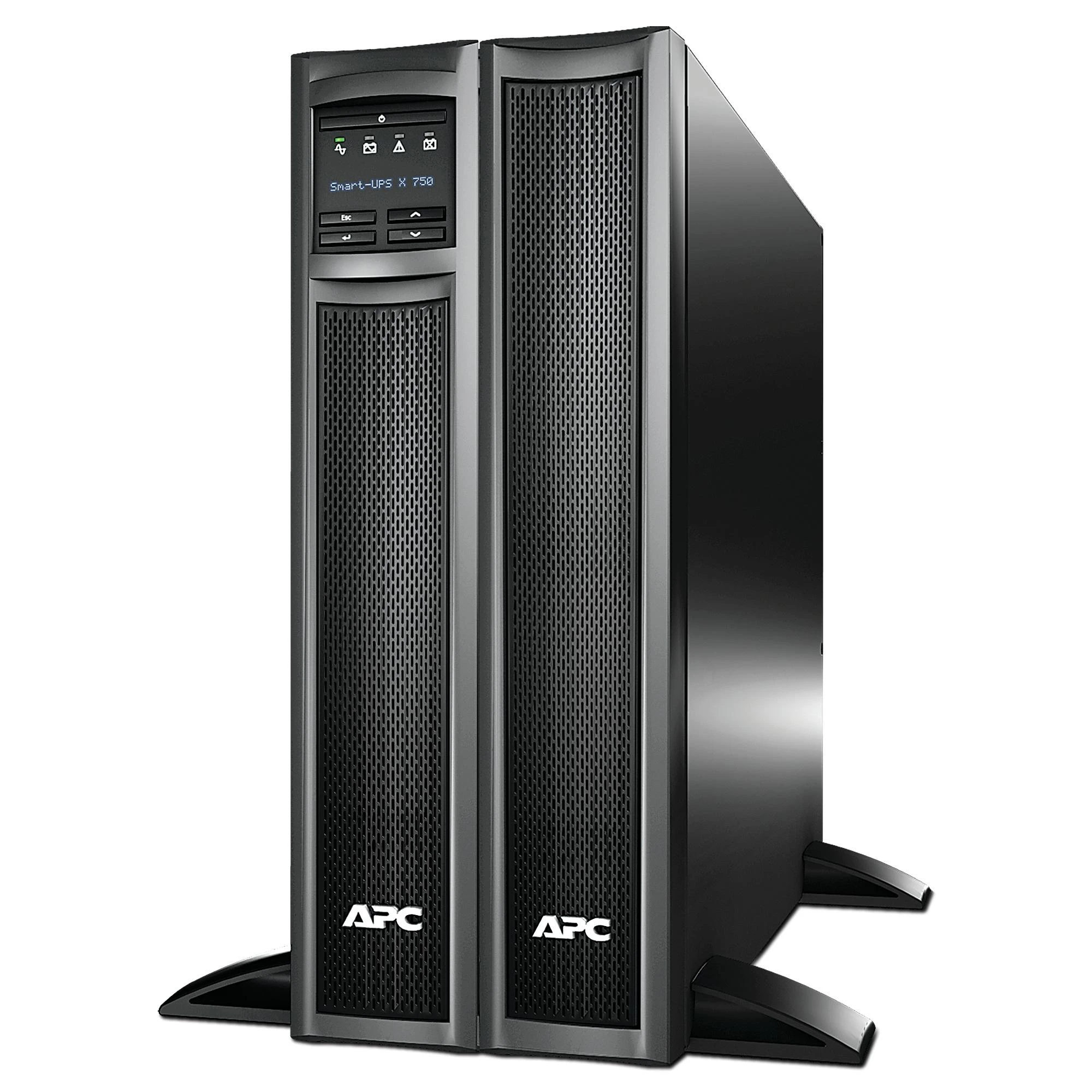 APC Smart-UPS X 750VA Rack/TowerR LCD 230V su tinklo kortele