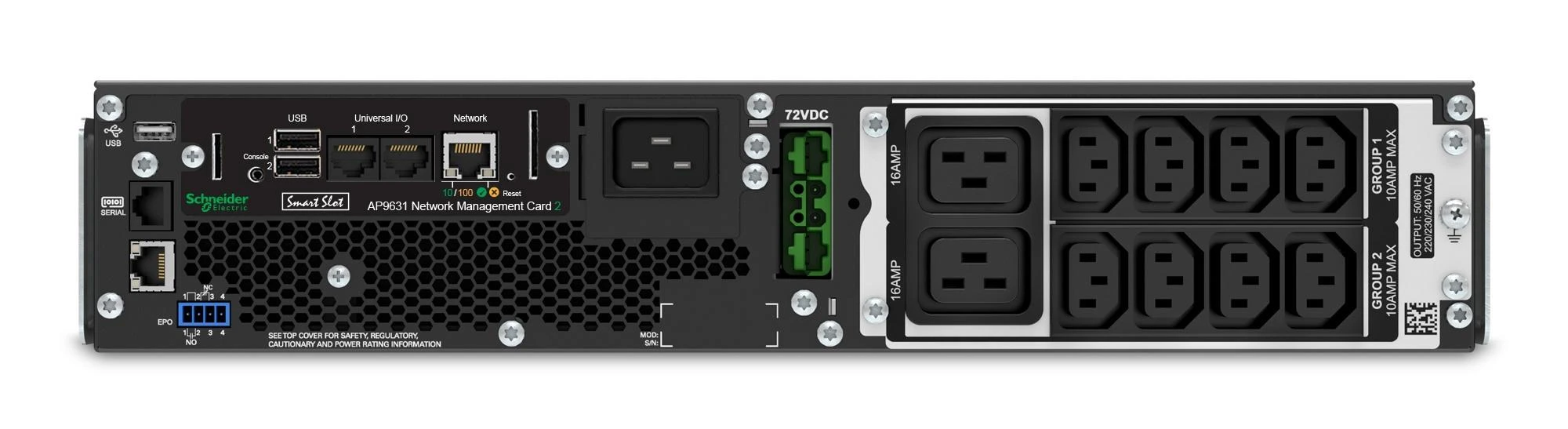 APC Smart-UPS SRT RM 2200VA/1980W
