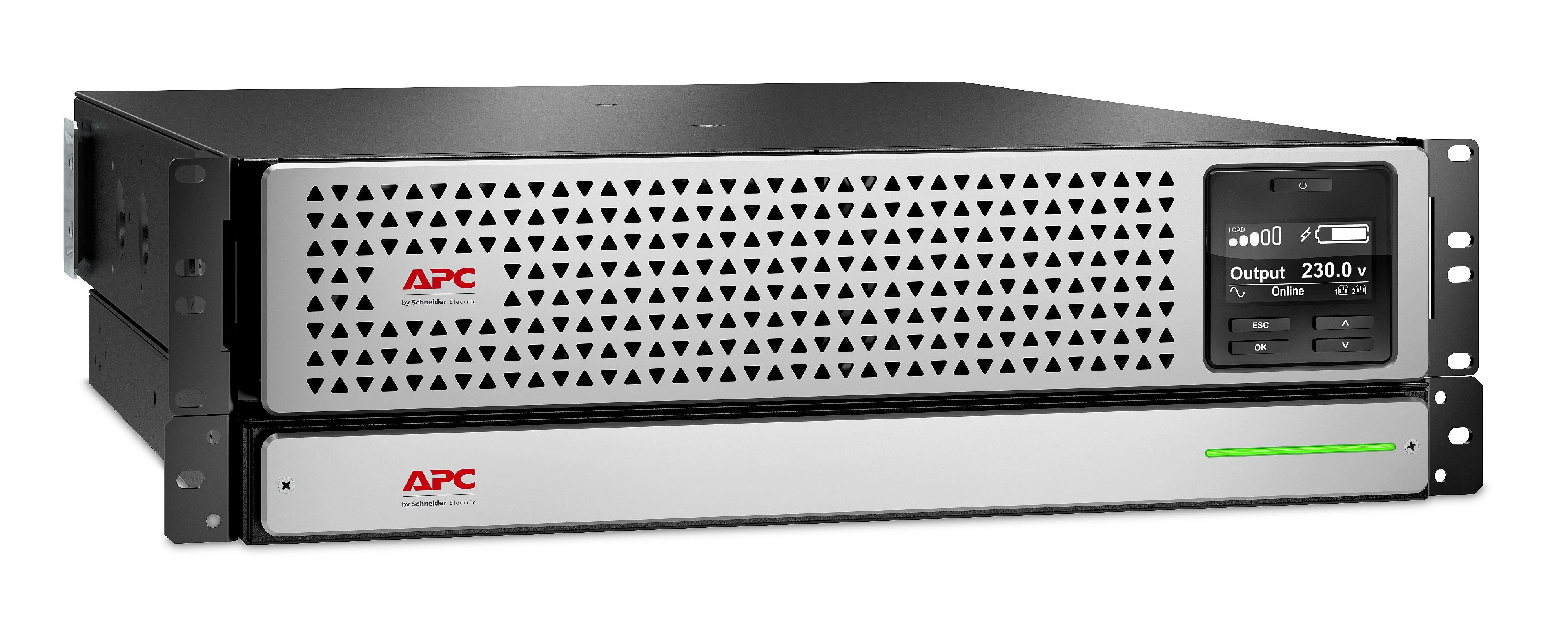 APC SRTL1000RMXLI nepertraukiamo maitinimo resursai (UPS) Dviguba konversija (prisijungus) 1000 VA 900 W 8 AC išvestis(ys / čių)