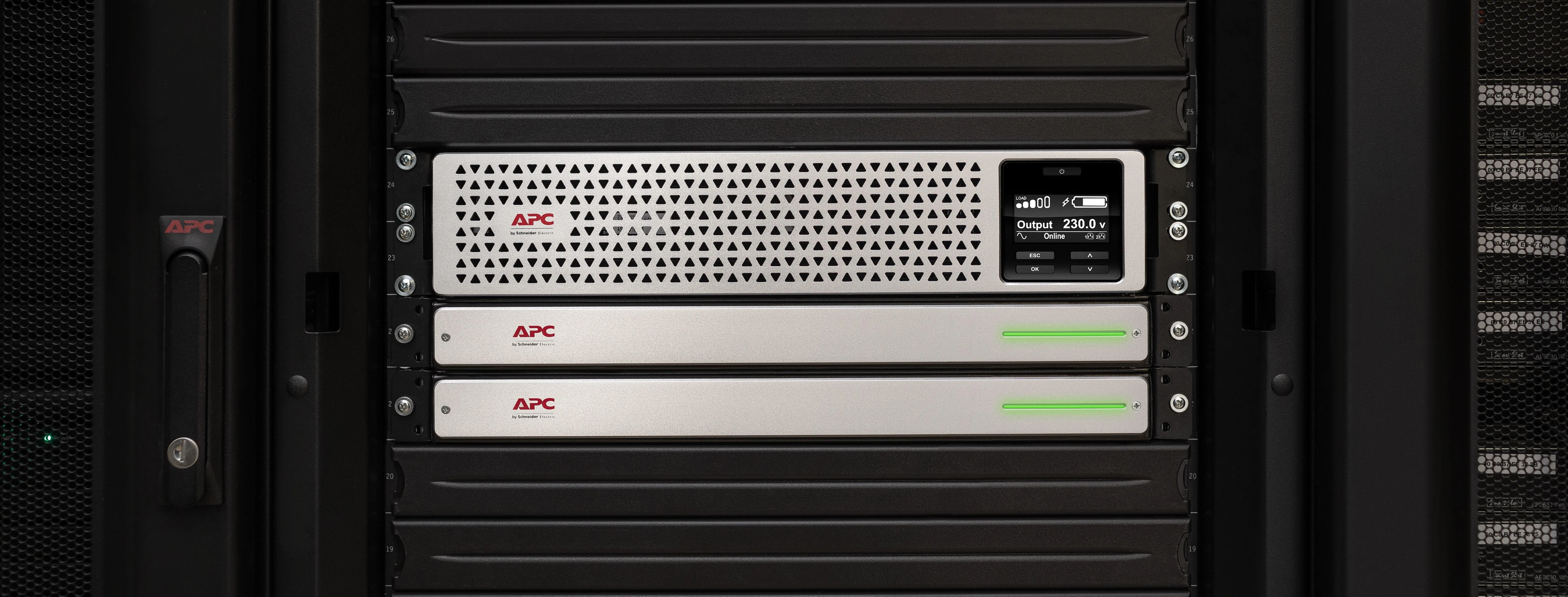 APC SRTL1000RMXLI nepertraukiamo maitinimo resursai (UPS) Dviguba konversija (prisijungus) 1000 VA 900 W 8 AC išvestis(ys / čių)