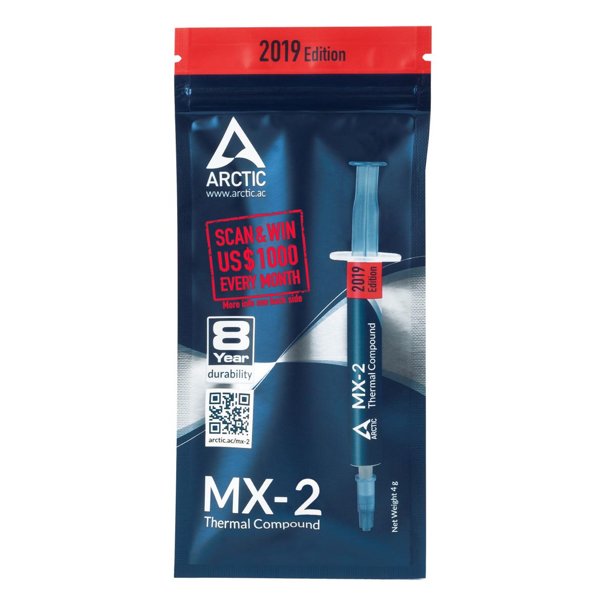 Termopasta Arctic MX-2, 4g, modelis - ACTCP00005B, žema kaina | Varle.lt