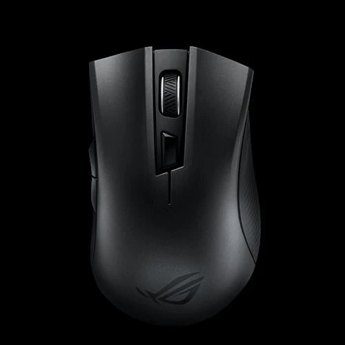 ASUS ROG Strix Carry kompiuterinė pelė RF belaidis + „Bluetooth“ Optinis 7200 DPI dešinei rankai