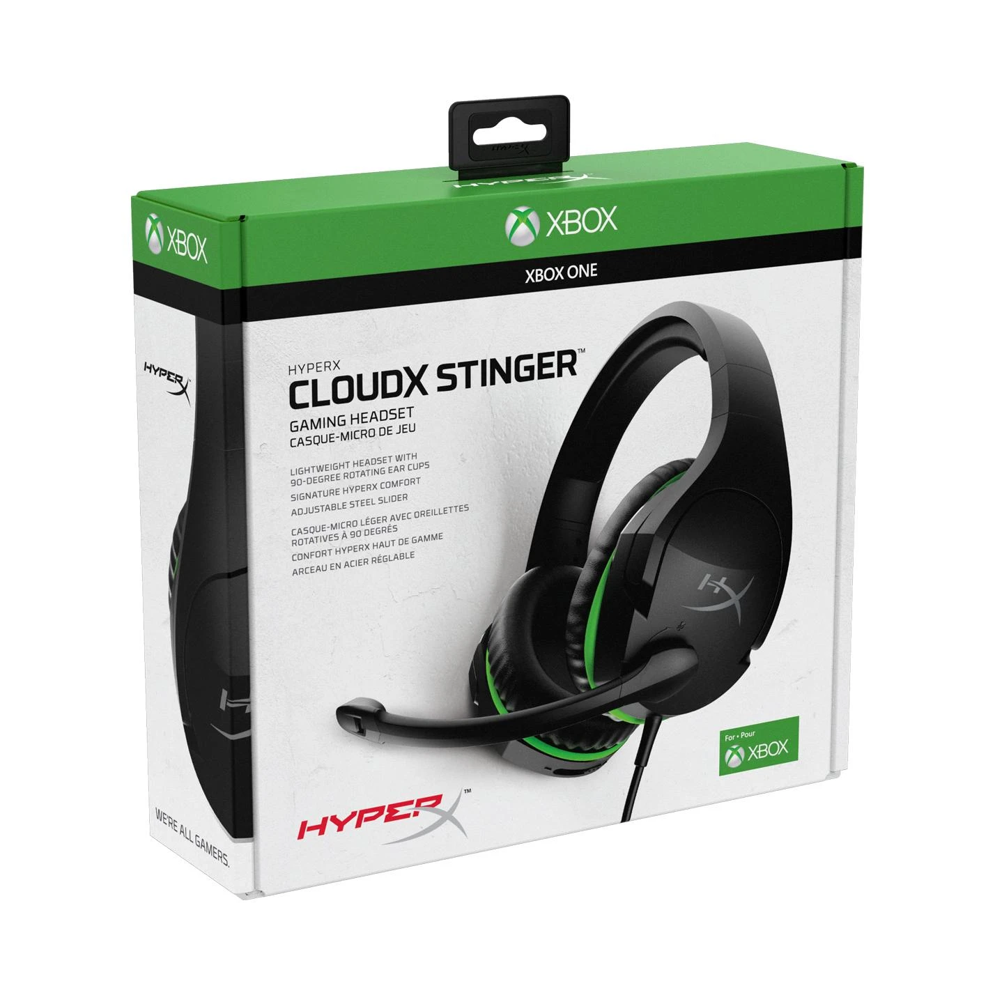 Žaidimų ausinės HyperX CloudX Stinger skirtos Xbox