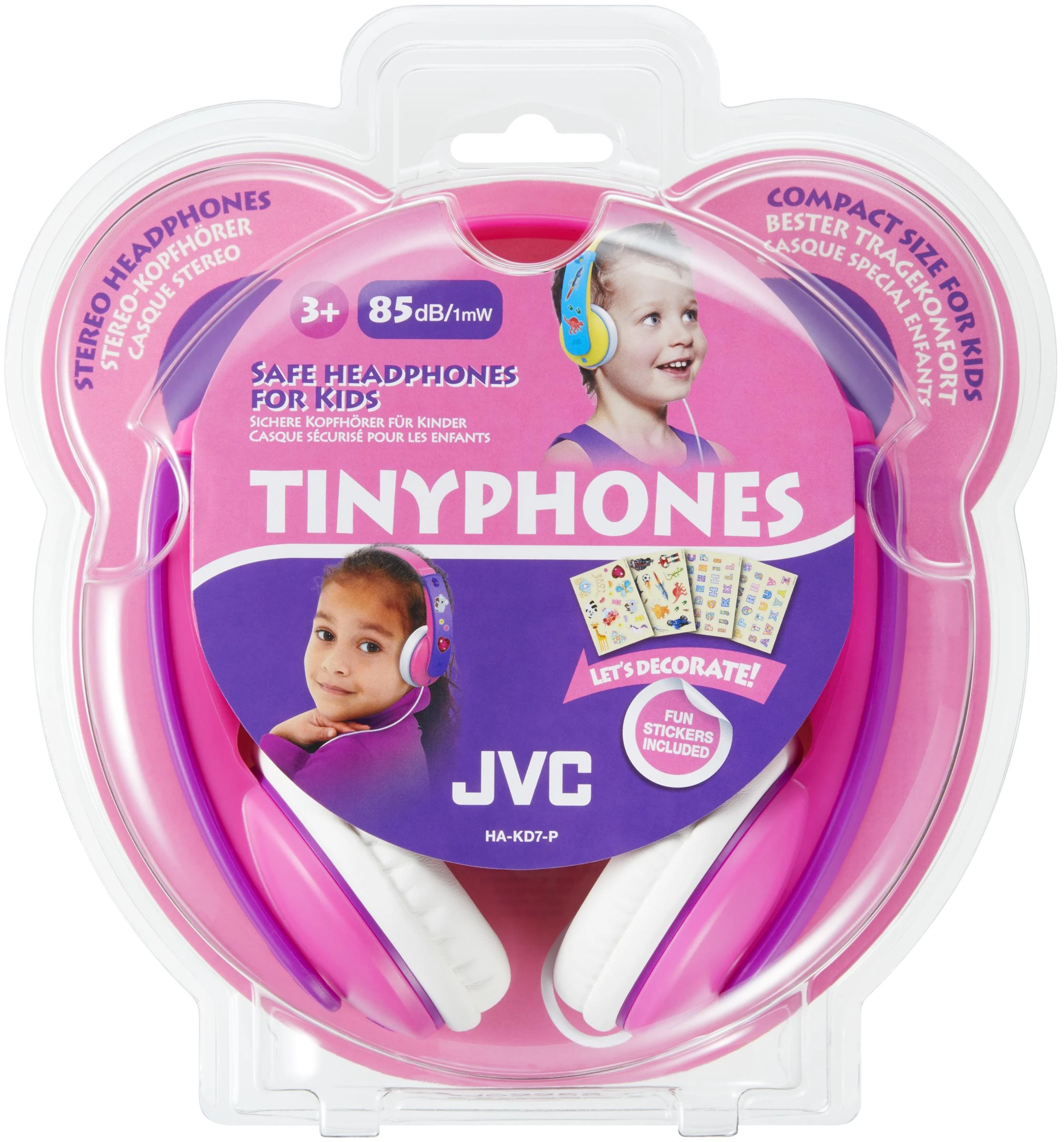 JVC HA-KD7-P-E Ausinės Kaklo raištis Rožinė